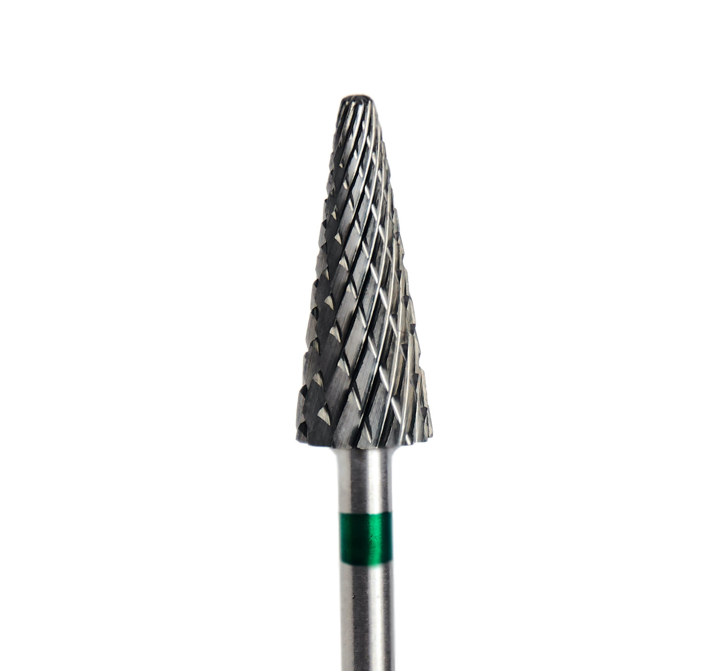 Embout ponceuse forme sapin pour manucure professionnelle - utilisé par les gaucher pour une dépose précise du gel