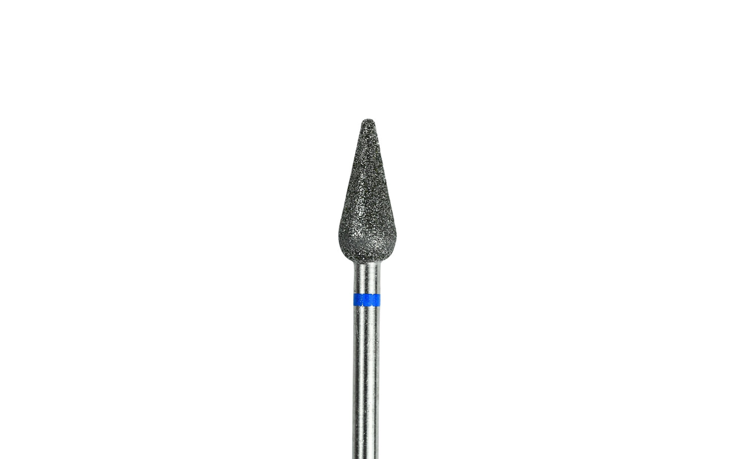 embout diamant bleu tulipe pour manucure et pédicure