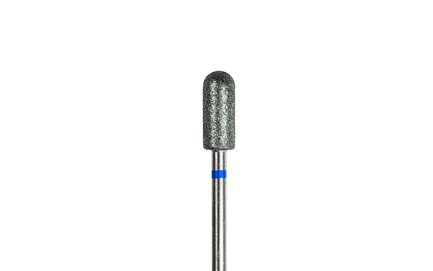 Embout pour ponceuse forme tonneau, abrasivité bleu - idéal pour corriger la longueur et la surface des ongles épais.