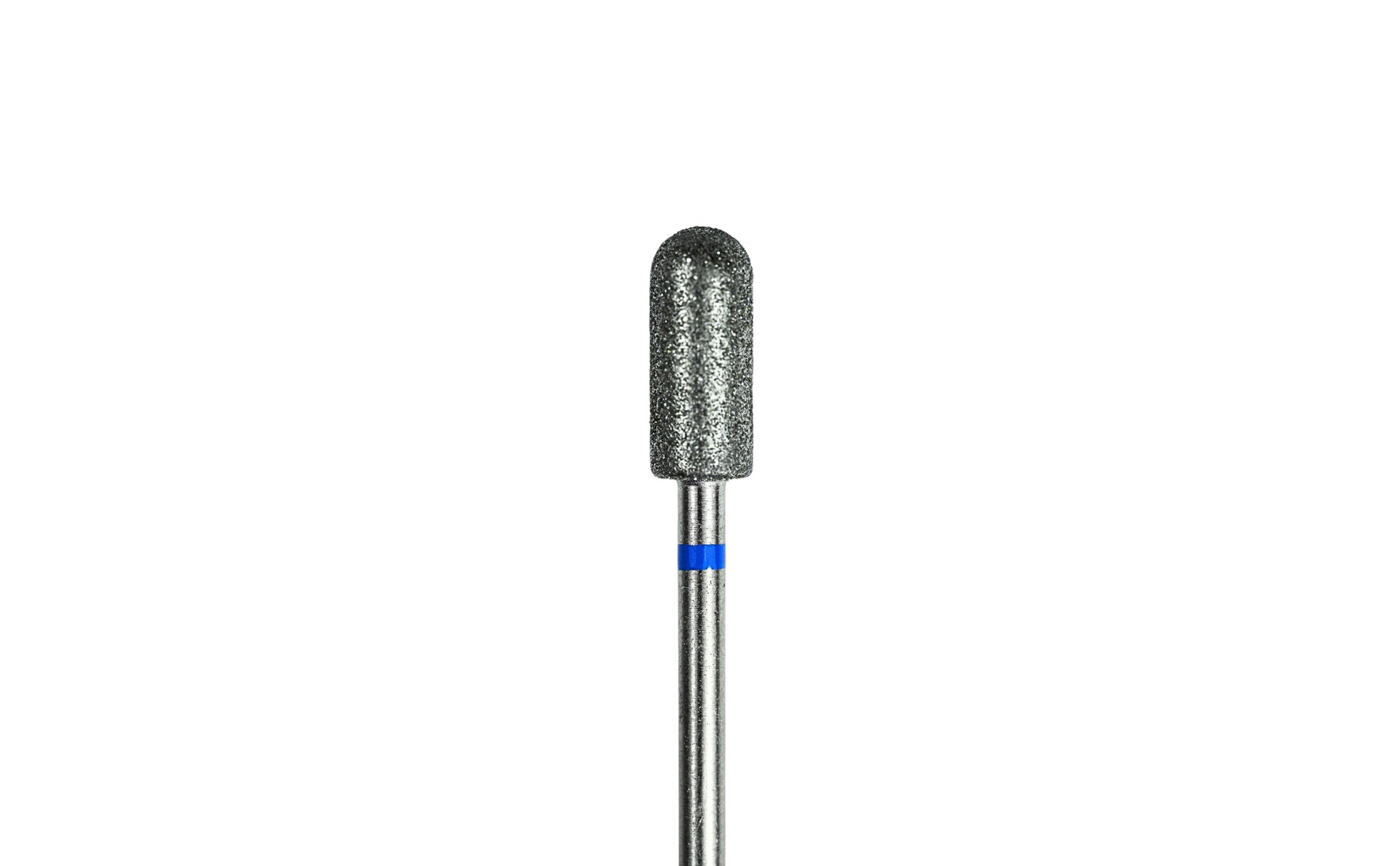 Embout pour ponceuse forme tonneau, abrasivité bleu - idéal pour corriger la longueur et la surface des ongles épais.
