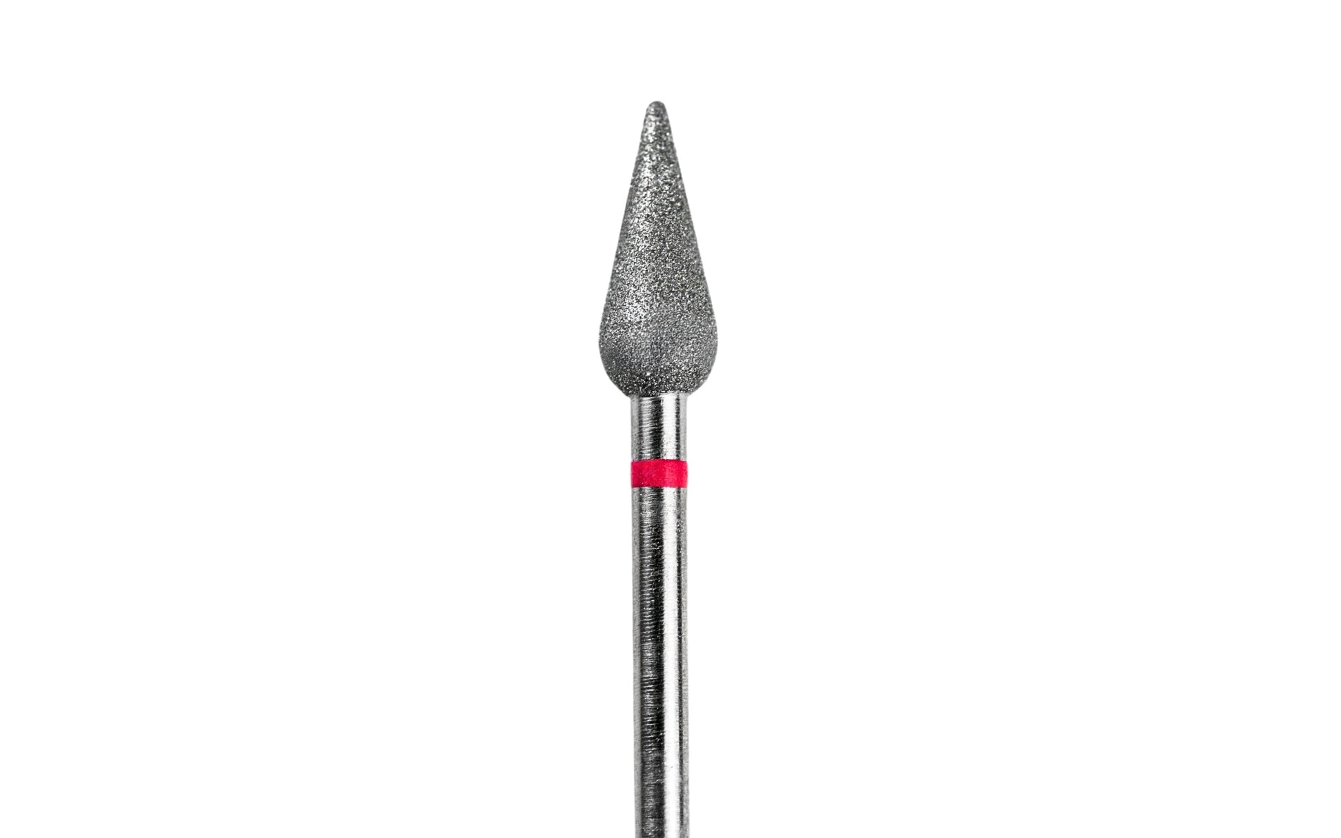 Embout ponceuse tulipe rouge - utilisé pour les cuticules, les contour de l'ongle, les fissures et la peau délicate en manucure comme en pédicure
