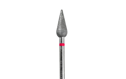 Embout ponceuse tulipe rouge - utilisé pour les cuticules, les contour de l'ongle, les fissures et la peau délicate en manucure comme en pédicure