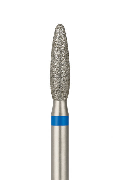 Embout ponceuse flamme bleu pour cuticules et zones sensibles des ongles