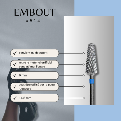 embout manucure, EmboutManucure, Embouts Ponceuse Ongles 